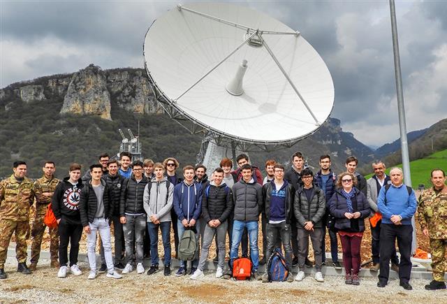 NCI Agency satellite station opens its door to high school